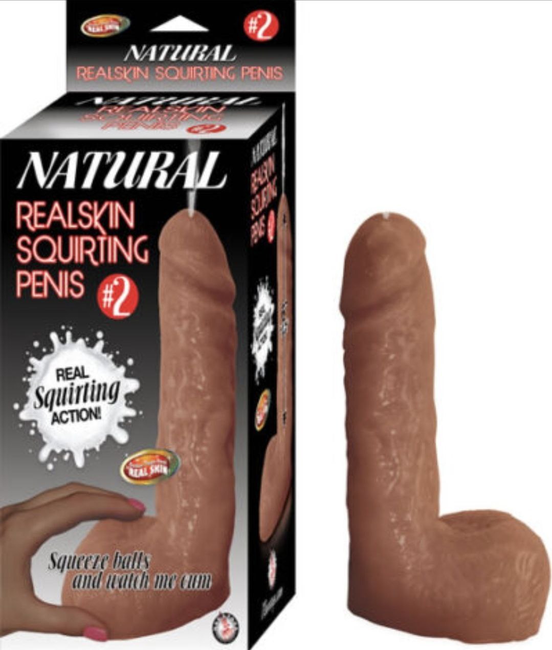 Natural Realskin Squirting Penis Num 2