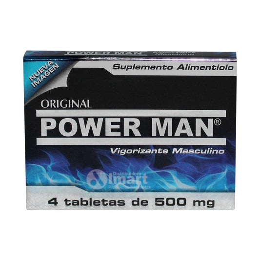 Power Man Cartera C/4 Pzs